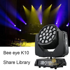 Buy cheap 19pcs*15W Bee Eye Moving Head Light , Stage LED Zoom Moving Head Light from wholesalers