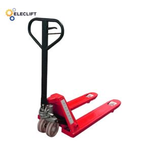 Ergonomic Handle Custom Heavy Duty Pallet Jack Powder Coated Galvanized
