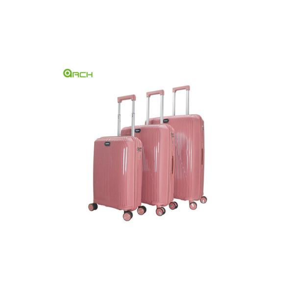 Quality Wholesale PP Travel Trolley Luggage with Double Spinner Wheels for sale