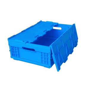 Buy cheap Attached Lid Collapsible Handheld Plastic Containers & Standard Folding Crates, from wholesalers