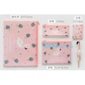 A3/A4/A5/A6/B4/B5/B6/B8 Zipper gridding Mesh Bag File Document Bag School Office