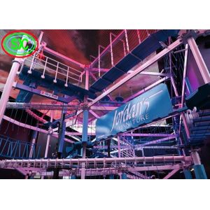 Die Casting Aluminum Cabinet Indoor Full Color LED Display P3.91 500x1000mm LED