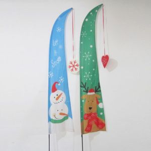 Buy cheap Christmas Bali Flag Snowman and Reindeer product