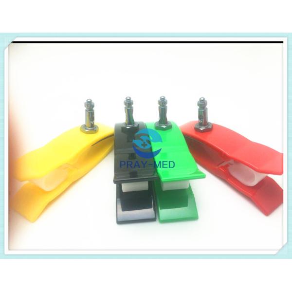 Quality Adult AG / AGCL Reusable ECG Electrodes Copper Material Nickel Plated for sale