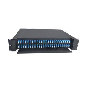 Buy cheap 1u fiber optic patch panel 12core SC/FC/ST/LC Splicing fiber Optic Distribution Box from wholesalers