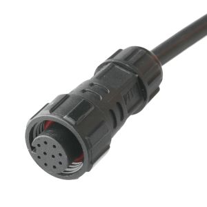 IP67 Waterproof Connector M16 Female To SH1.0 9P UL 2464 28AWG*4PR+AEB Cable