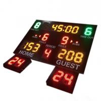 Buy cheap Indoor Use Gym Digital Basketball Scoreboard With 24 Seconds Shot Clock product