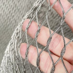Buy cheap Stainless Steel Hand Woven Rope Mesh from wholesalers