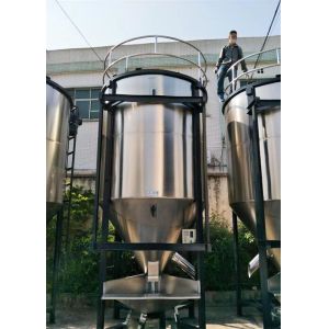 Big Volume Plastic Resin Mixer Blender Machine Vertical Type For Mixing Plastic