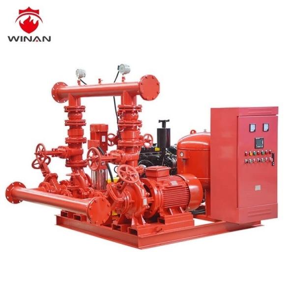 Quality Closed Impeller 740r/min 1500CMB/H Fire Fighting Pump 500M for sale