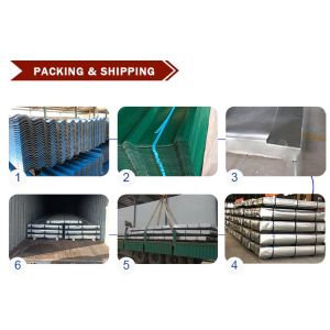 ASTM Z40 Coated Galvanized Corrugated Sheets PPGI Roofing Sheet in Various