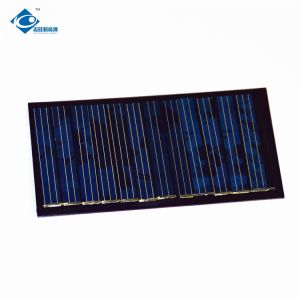 0.5W 6V EPOXY Silicon Solar PV Module 17%-19% Optimized Cell Efficiency ZW-88545