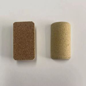 Vodka Tequila Bottle Stopper With Custom Logo T Shaped Synthetic Cork And Wooden