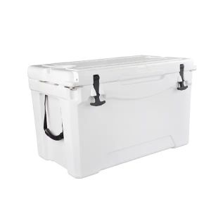 Buy cheap Customized 50L Rotomolded Cooler Box , Fishing Plastic Insulated Ice Box from wholesalers