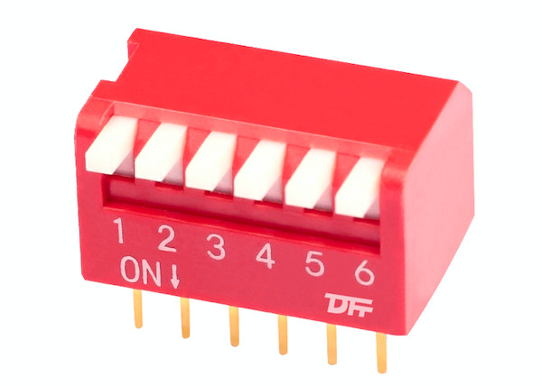 China 2 - 12P DIP Switch Pitch Piano Type With 2000 Cycles Electrical Life on sale China 2 - 12P DIP Switch Pitch Piano Type With 2000 Cycles Electrical Life on sale