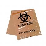 Buy cheap 2mil plastic biohazard waste bin  liner hospital medical autoclave hazardous  disposal  bags from wholesalers