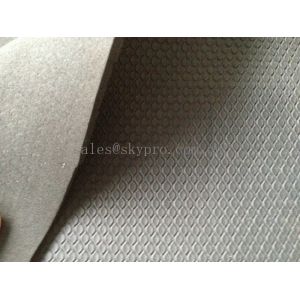 Shark skin embossed Neoprene Rubber Sheet Customizable texture