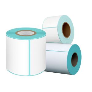 Buy cheap 0.071mm Thermal Label Roll Thermal Sensitive Labelss for Barcode Printing from wholesalers