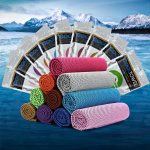 Buy cheap Reusable Microfiber Cooling Towel 30 X 100cm Stay Refreshed And Revitalized from wholesalers