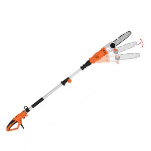 710W Corded Handheld Battery Garden Electric Chainsaw 2.8m With Detachable Head