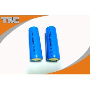 Buy cheap Lithium ion Cell 3.7v Cylindrica Battery LI-ION 18500 1100mAh For Textile Machine from wholesalers