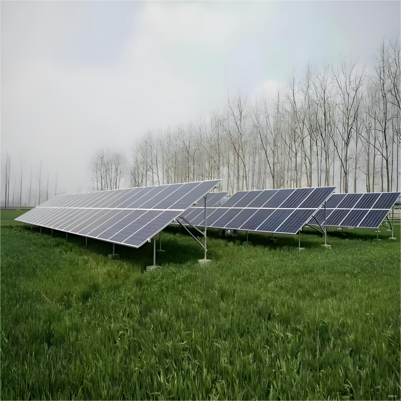 Buy cheap Ground-Mounted Solar PV Bracket Frame – Galvanized Steel, Stable on Uneven Terrain from wholesalers