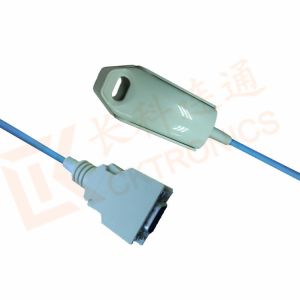 DOLPHIN Spo2 Probe Sensor 14 Pin Reusable SpO2 Sensor Adult Finger Clip