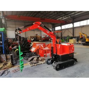 Buy cheap Farm garden ET10 800kg mini digger excavator with auger product