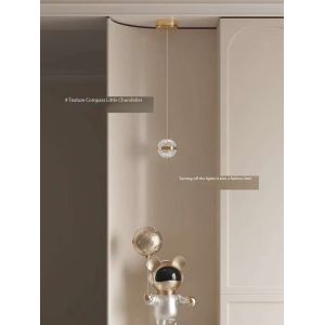 Buy cheap Compass Entrance Hall Small Pendant Lamp Creative Personality Art Atmosphere High-end Decoration Headboard Hanging Line Lamp from wholesalers