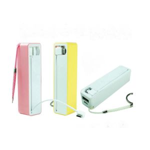 Buy cheap Portable Plastic Power Bank With Charging Line For Various Electronics Devices from wholesalers