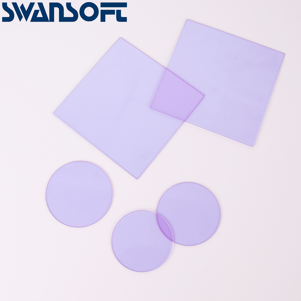 Buy cheap Double Sided Anti-Reflection Coating Customize Didymium Glass PNB586 BG20 from wholesalers