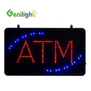 Buy cheap 56*33 Panel Size LED Acrylic Sign/ ATM LED Sign Board with ABS Outframe Craftsmanship from wholesalers