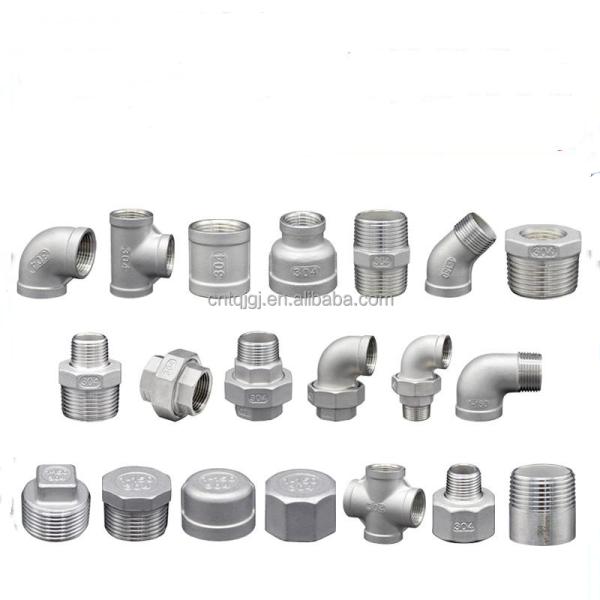 Optimal Plumbing Performance Equal Stainless Steel Seamless Pipe Fittings with Hexagon Head Code