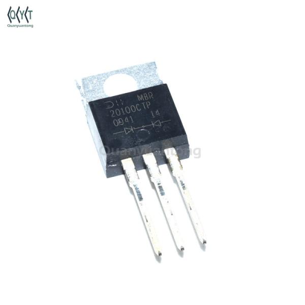Quality MBR20100CT MBR20100 MBR20100CTP Transistor Diode Array 1 Pair Common Cathode Schottky 100V 10A Through Hole Original and New for sale