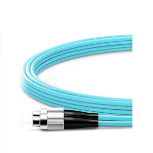 Buy cheap OM3 Duplex Multimode Fiber Optic Patch Cord 1M 3M 5M Lc Fiber Jumper from wholesalers