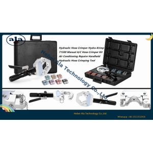Manual A/C Hose Crimper kit AC repair tools; Hand Hose crimping tools; Hose