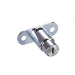 Buy cheap Zinc Alloy Chrome Plated Cabinet Drawer Locks D19xL22mm Rust Prevention from wholesalers