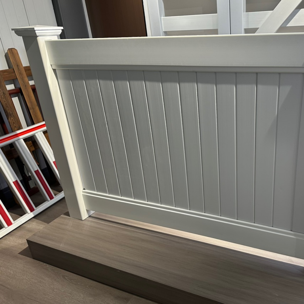 Buy cheap Heavy Duty Plastic Pvc Fence Panels UV Protection White Vinyl Fencing Panels from wholesalers