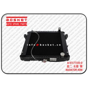 Buy cheap 8971771930 8-97177193-0 Isuzu Engine Spare Parts 4HG1-T NPR  Radiator Assembly from wholesalers
