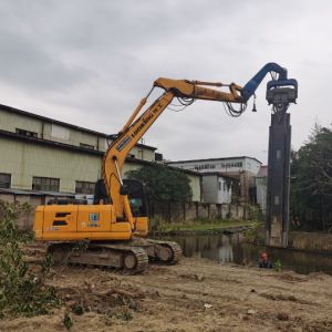 Buy cheap Sheet Pile Driver for Plastic Sheet Piling: Non-Damaging Vibro Hammer Solution from wholesalers
