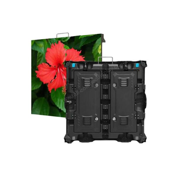 AC220V/110V P3 P6 Indoor Fixed Led Display Screen Board 768 X 768mm Alloy