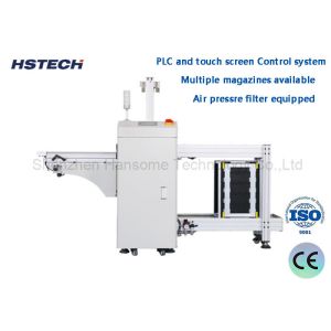 Buy cheap PLC And Touch Screen Control System Durable Designed Structure Automated PCB Unloader Multiple Magazines Available from wholesalers