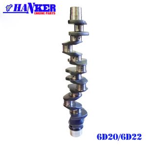 Buy cheap Mitsubishi 6D22 6D20 Excavator Diesel Engine Crankshaft Assembly ME999368 from wholesalers