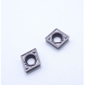 China Carbon Steel Workpiece CCMT060204-1HQ MC3015 Cermet Cutting Tool Inserts with Fracture Resistance and Smooth Surface on sale