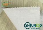 Class Suit Bonded Interlining , Bump Interlining Canvas Fabric