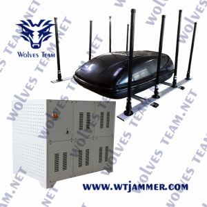 Buy cheap 6 Bands High Power WiFi1.2g WiFi2.4G WiFi5.8 GSM900 Gvehicle Drone Jammer from wholesalers