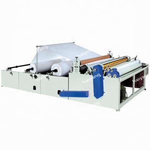 Industrial Automatic PLC Controlled Roll Toilet tissue Paper Slitting and
