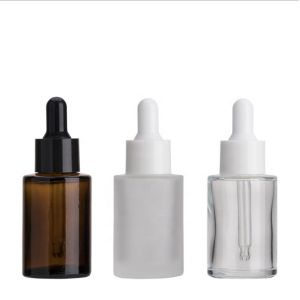 Buy cheap Eco Friendly Recyclable 30ml Frosted Amber Dropper Bottle leak proof from wholesalers
