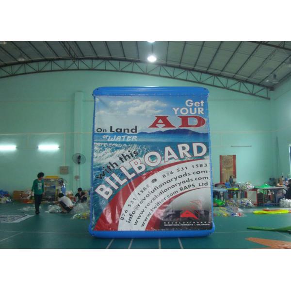 Quality Water Billboard / outdoor Inflatable Advertising Billboard , Floating Billboard for sale