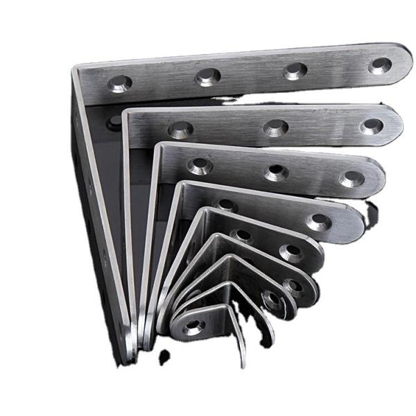 Quality OEM Customized L Shaped Fixing Bracket Furniture 90 Degree Wall Mount Angle Bracket Glass Pane Fixing for sale